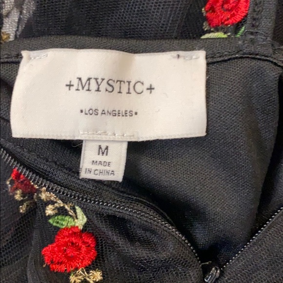 Embroidered Rose Dress NWOT 🌹 - Picture 5 of 6